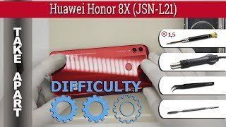 How to disassemble ? Huawei Honor 8X (JSN-L21) Take apart