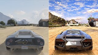 ►GTA 5 Xbox 360 vs Ultra Realistic 4K 60FPS PC Graphics | 2018 REDUX Gameplay!