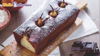Plumcake cioccolato e pere - Ricetta in 1 minuto
