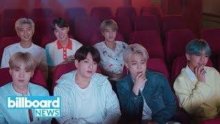 BTS Makes the Day Brighter With Their New 'Lights' Music Video | Billboard News