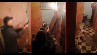 فيديو جد خطير يهز المغرب..30 بوليسي في مواجهة مع أخطر تاجر قرقوبي والقضية فيها القرطاس والسيوفا