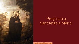 Preghiera a Sant'Angela Merici