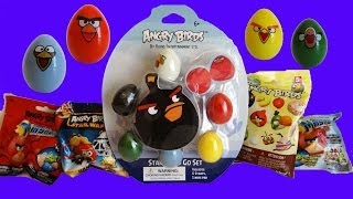 Angry Birds Mashem, K'NEX & Star Wars Blind Bags & Stamp and Go Set Unoxing
