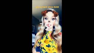 Natalie Alyn Lind Instagram story - September 25, 2017