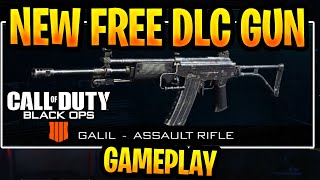 New Free DLC Weapon The Grav Galil Assault Rifle Gameplay Black Ops 4 New Weapon