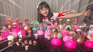 MINHA COLEÇÃO DE LOL SURPRESA ! SOPHIA SANTINA