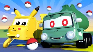 Bébé Charlie la GRUE est BULBIZARRE des Pokemon - L'Atelier de Peinture de Tom la Dépanneuse ?