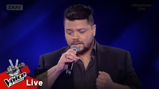 Αναστάσιος Παπαναστασίου - All by myself | 1o Live | The Voice of Greece