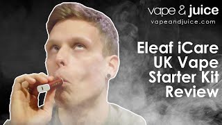 Eleaf iCare UK Vape starter kit review