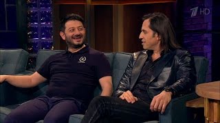 Михаил Галустян и Александр Ревва в гостях у Ивана.  Вечерний Ургант. (25.03.2016)