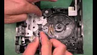 Механизм привода дисков CR16 от Panasonic - как разабрать(CR16 assembly)
