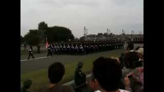 朝霞駐屯地 観閲式Inspection parade in the Asaka garrison. 17th Oct. 2010 (practice run)
