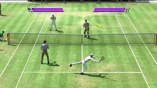 Virtua Tennis 4 very hard mode with king and duke