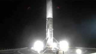 Falcon 9 landing on droneship, 14 August 2016