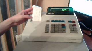 Кассовый аппарат АМС 100 к, обзор, инструкция кассира.