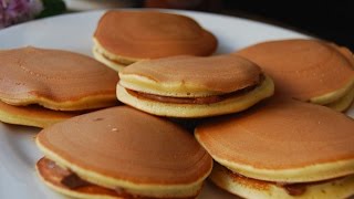 Dorayakis caseros o tortitas japonesas