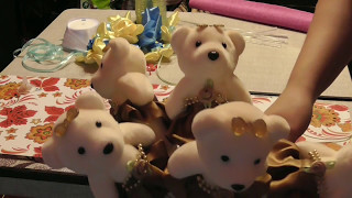 Самый простой и быстрой способ сделать букет из игрушек
