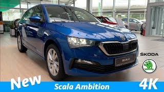 Škoda Scala 2019 Ambition - FIRST in-depth review in 4K | Interior - Exterior (Base LED headlights)