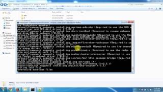 How to install Laravel.. with composer in Windows