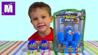 Трешпэк набор игрушек сюрприз в коробочке распаковка Trashpack