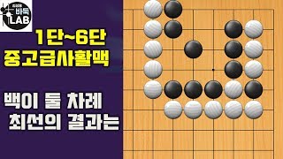 [바둑랩 강좌 1단에서 6단으로 중고급사활맥39-41]