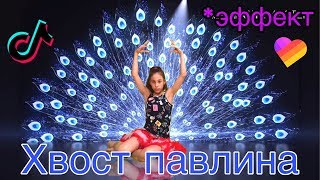 КАК СНЯТЬ КРАСИВОЕ SLOWMO ЭФФЕКТ ХВОСТ ПАВЛИНА #LIKE & #TIKTOK