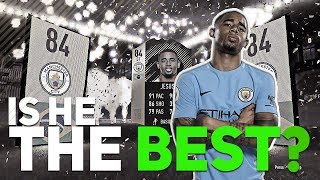THE BEST PLAYER IN FIFA 18?? (IF Gabriel Jesus Player Review)