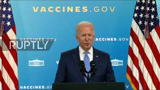 USA: Biden urges Americans to get vaccinated after FDA fully approves Pfizer jab