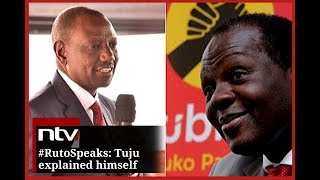DP Ruto clarifies on his fallout with Raphael Tuju