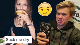 READING MY SISTER'S INSTAGRAM COMMENTS!
