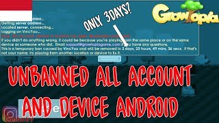 Tutorial Cara Unbanned Akun Dan Device Android | Growtopia Indonesia