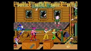Sunset Riders 4 players arcade Netplay: game 2