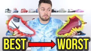 RANKING EVERY NIKE FOOTBALL BOOT FROM BEST TO WORST!