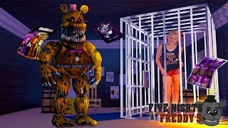 Minecraft FIVE NIGHTS AT FREDDY'S - JO JO SIWA FROM DANCE MOMS IS TRAPPED IN THE FNAF HOTEL