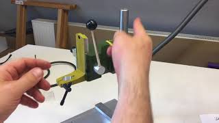 Proxxon Micromot MB 200 Drill Stand Unboxing, Detailed Review and Test