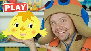 KyKyPlay - КОЛОБОК и Магнитный Театр для Детей - Поиграйка с Пилотом Винтиком