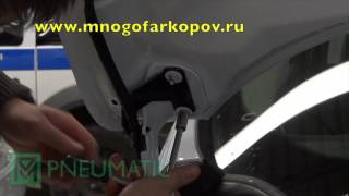 Амортизатор (упор) капота на Ford Kuga KU-FD-KG02-02 (обзор, установка)