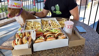 WHAT BODYBUILDERS EAT AT IN N OUT!