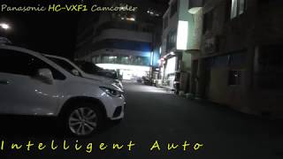 Night Recording - Panasonic HC-VXF1 Camcorder