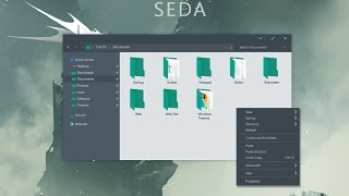 Windows 10 Flat Dark Theme Skinpack Tutorial