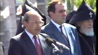 Первый Военный Парад ВС Республики Армения 28.05.1993г. (часть первая)