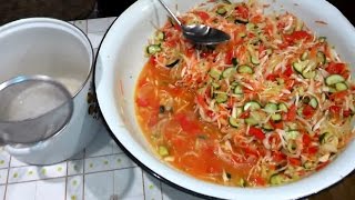 Салат на зиму БЕРЕГИСЬ ВОДКА ✔
