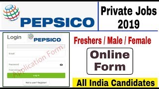 Pepsico Recruitment 2019 II Pepsico Jobs 2019 II Private Jobs 2019 II Learn Technical