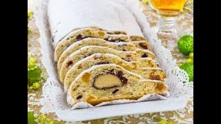 самый вкусный штоллен с марципаном