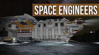 Space Engineers - Combat Fighter Construction (Modded Survival Coop) Ep 27