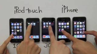 Speed test   iPod touch 3G vs iPhone 3GS