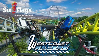 West Coast Racers Roller Coaster Six Flags Magic Mountain 2019 - West Coast Customs