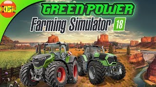 Farming simulator 18 gameplay #157- Working with green bad boys!