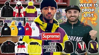 BEST NORTHFACE x SUPREME IN YEARS | WEEK 15 | FW 2018