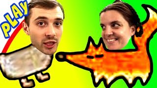 БолтушкА и ПРоХоДиМеЦ на Охоте! #25 Игра для Детей - Catch a Duck